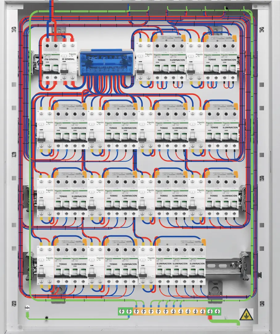 imagen de tablero electrico